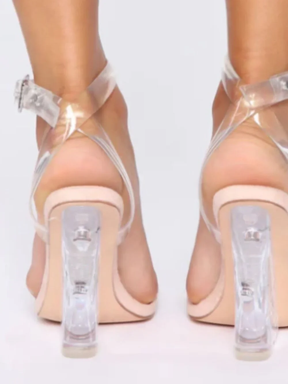 FASHION NOVA NWOB PAMELA WEDGE - NUDE SIZE 6.5